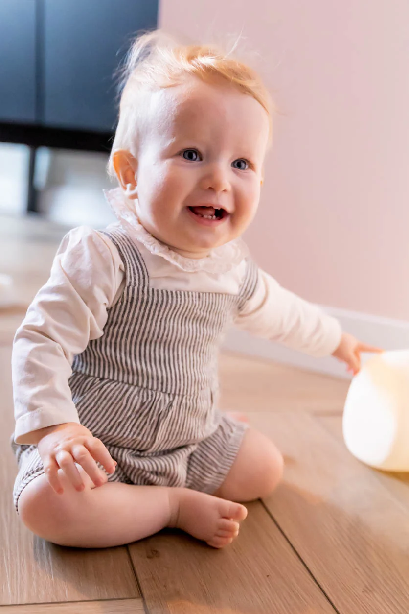 Riffle Amsterdam - playsuit katoenlinnen - gestreept - Afbeelding 5