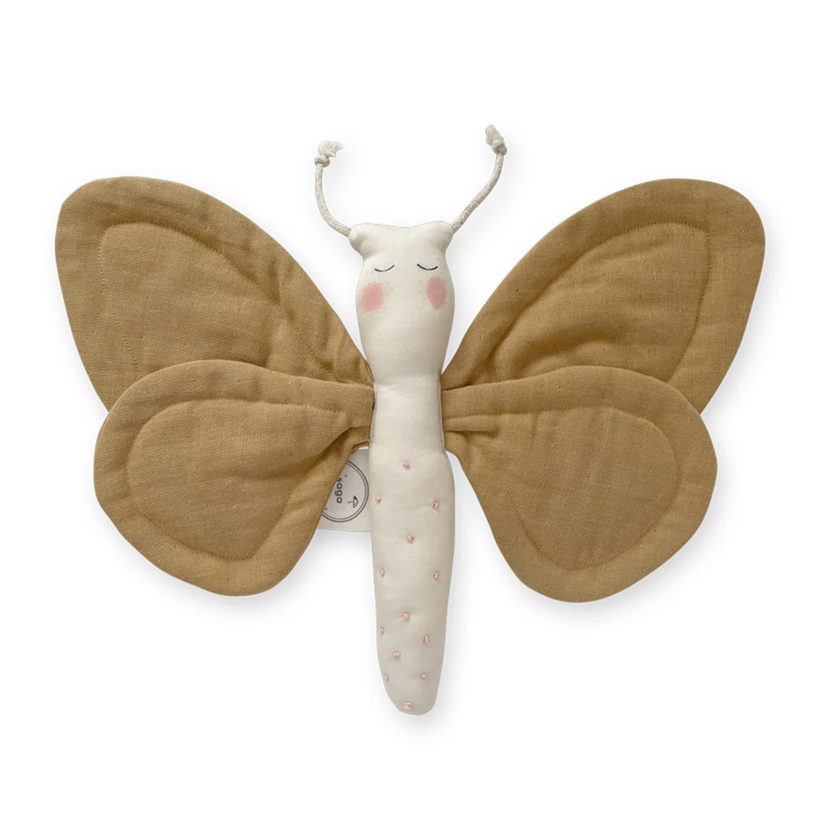 Saga Copenhagen - Sensory Toy Butterfly - Honey