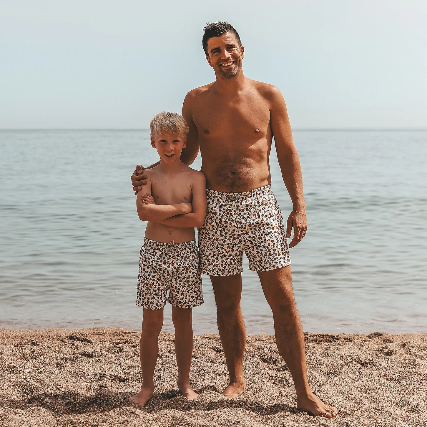 Salted Stories - swim shorts - Pommegranate - Afbeelding 5