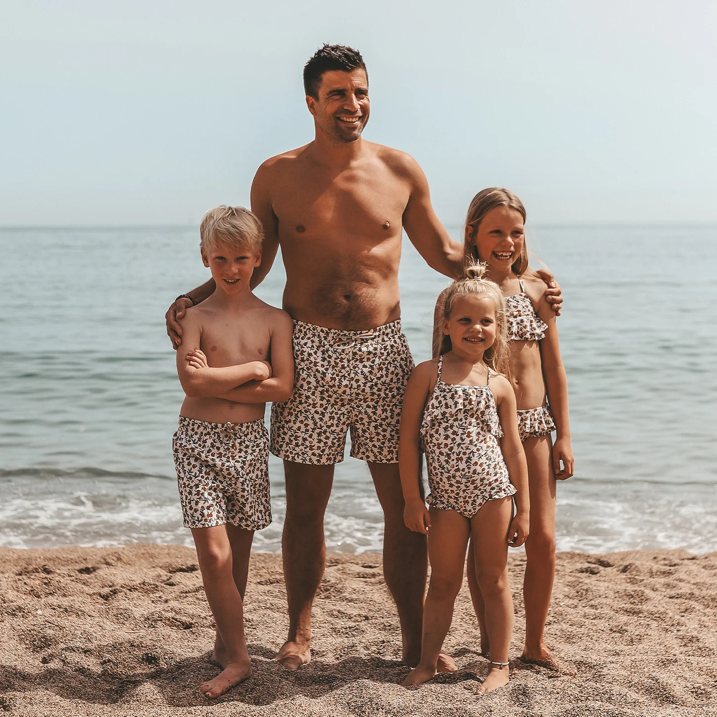 Salted Stories - swim shorts - Pommegranate - Afbeelding 6