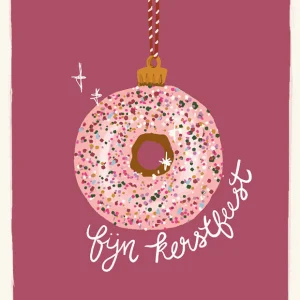 Studio LUV Kerstkaart - Fijn kerstfeest