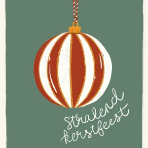 Studio LUV Kerstkaart - Stralend kerstfeest
