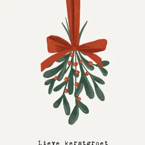 Studio LUV Kerstkaart - Lieve kerstgroet