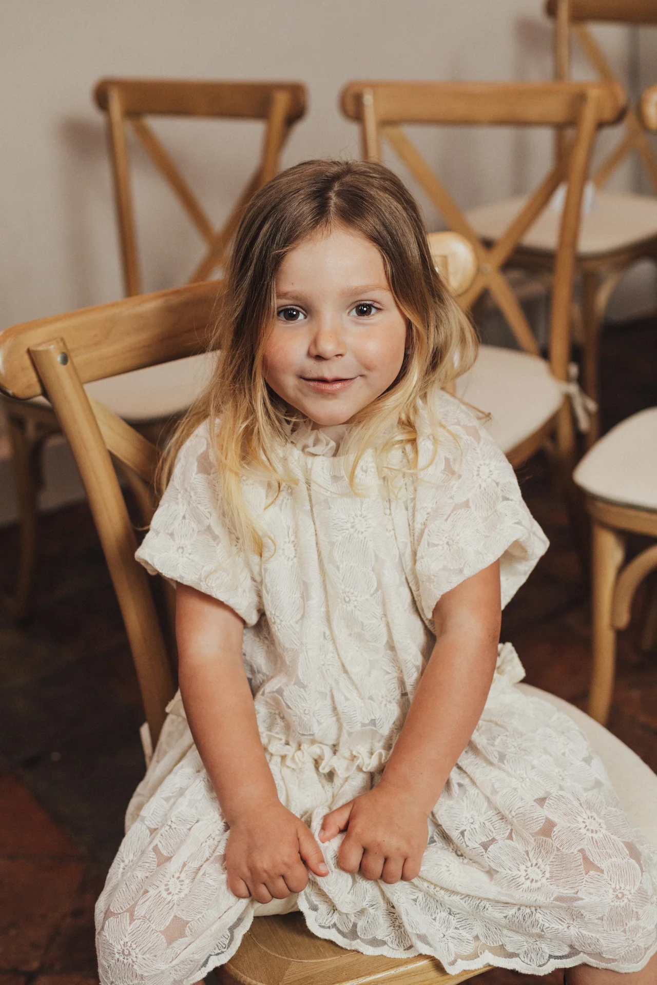 Baje Studio - dress Melle - offwhite - Afbeelding 7