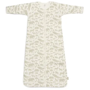 Jollein Slaapzak met afritsbare mouw - 70cm - Animals Olive Green