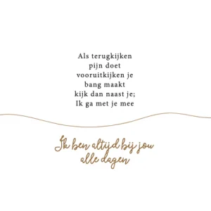 Als terugkijken pijn doet - 7228 - Studio LUV kaarten