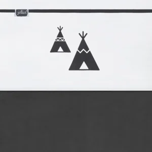 Jollein Laken Wieg 75x100cm - Indians Tipi