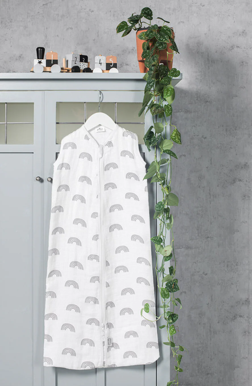 Jollein Slaapzak Hydrofiel 70cm - Rainbow - Blush Pink - Afbeelding 5