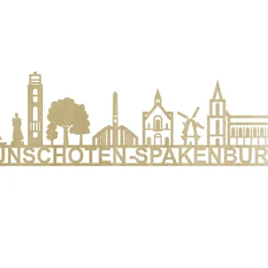 Skyline Bunschoten-Spakenburg - Blank Hout