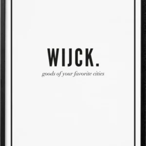 Wijck Houten Lijst - Zwart - 30x40cm