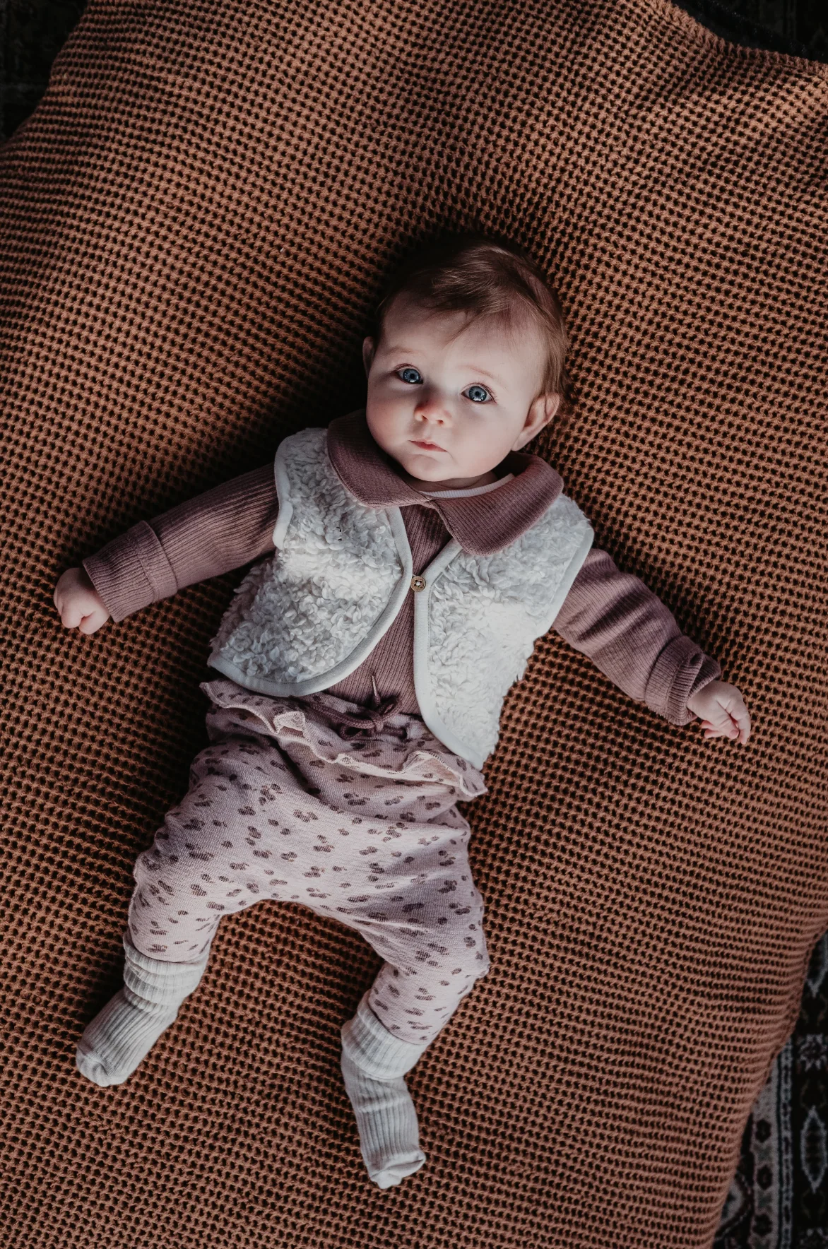 Riffle Amsterdam - romper met kraagje - mauve - Afbeelding 3