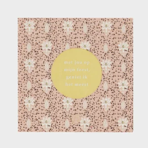 Zusss Limited Servetten - Mijn Feestje