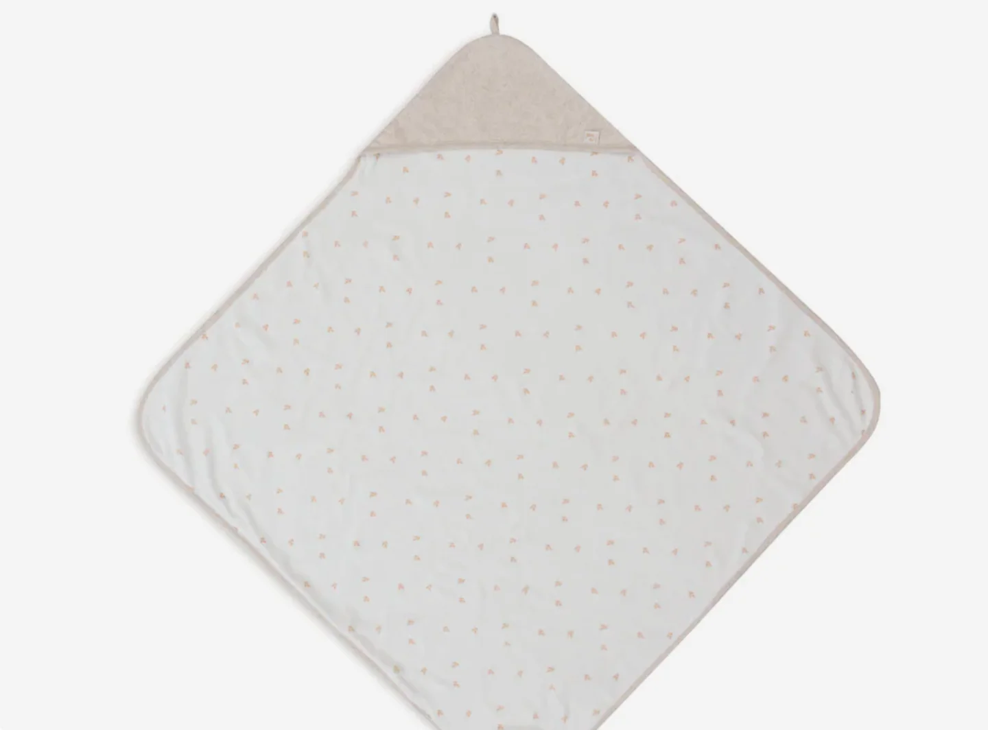 Jollein Badcape 75x75cm - Harvest Naturel - Afbeelding 3