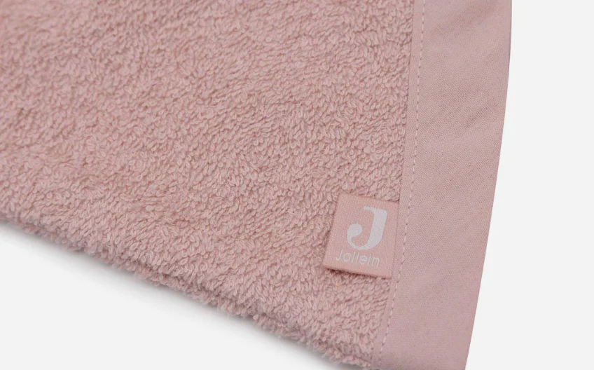 Jollein Washand Badstof Ears - Wild Rose - Afbeelding 4