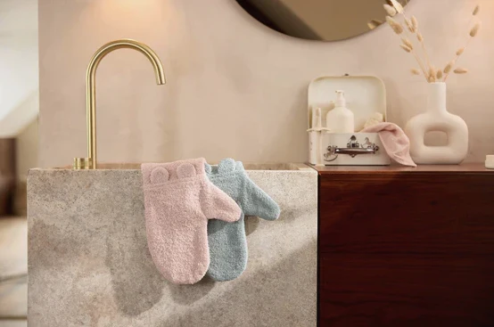 Jollein Washand Badstof Ears - Wild Rose - Afbeelding 5