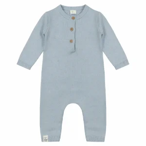 Riffle Amsterdam - knitted jumpsuit Scott - blue