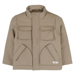 Baje Studio - jacket Siles - taupe cafe