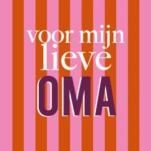 Studio LUV kaart - Voor mijn lieve oma.