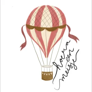 Studio LUV Kaart - Hoera een meisje!