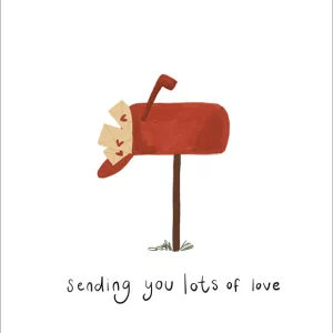 Studio LUV Kaart - Sending you lots of love