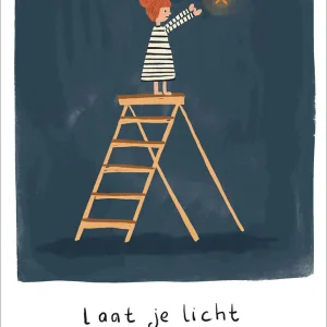 Studio LUV Kaart - Laat je licht maar schijnen