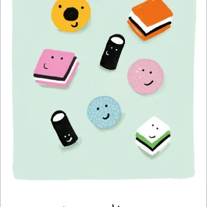 Studio LUV Kaart - Kus d'rop