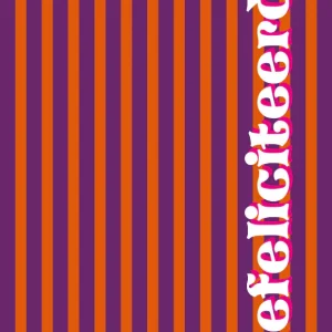 Studio LUV Kaart - Gefeliciteerd