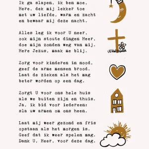 Studio LUV Kaart - Ik ga slapen, ik ben moe