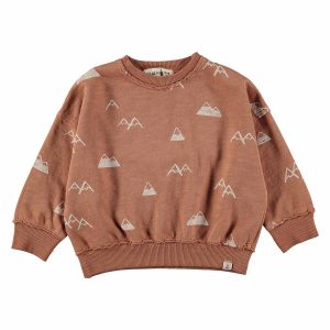 Dear Mini - sweater Alps - clay