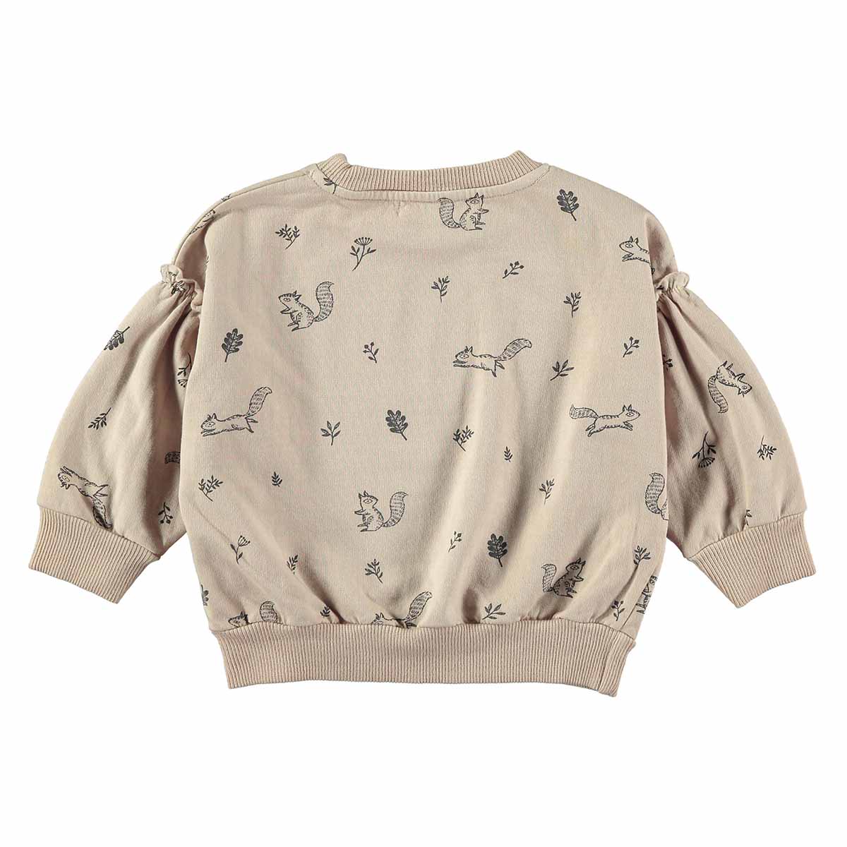 Dear Mini - sweater squirrels and flowers - Afbeelding 6