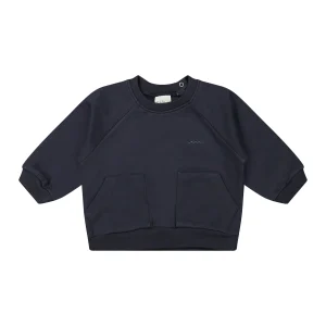 Riffle Amsterdam - sweater Milo - marineblauw