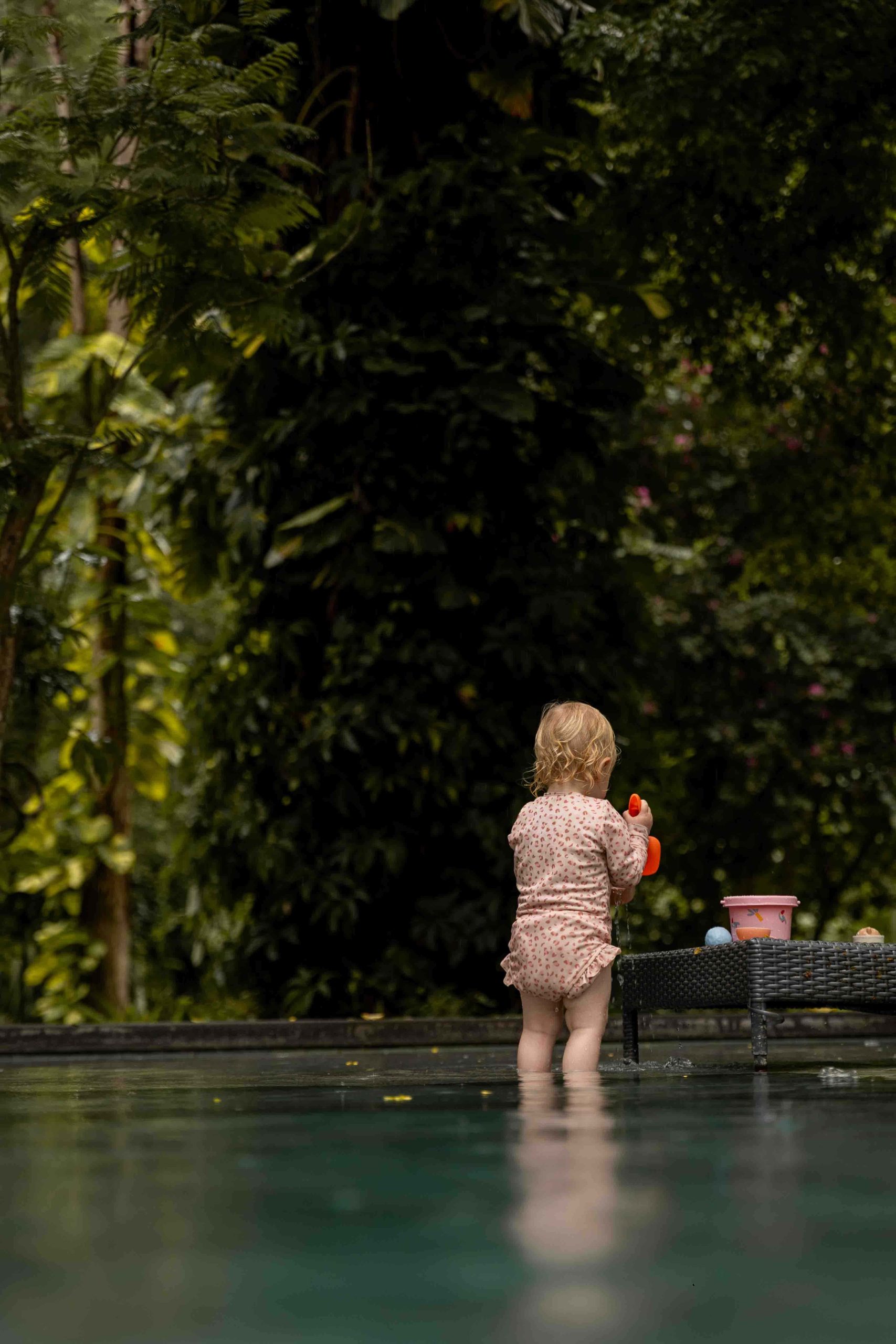 Swim Essentials - UV suit Leopard - old pink - Afbeelding 6