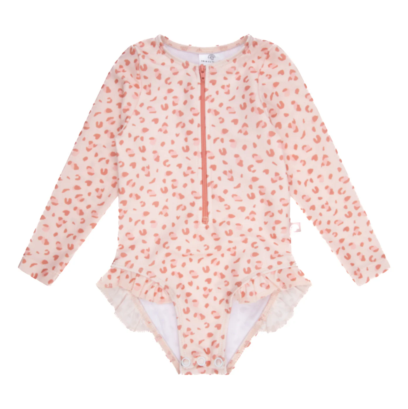 Swim Essentials - UV suit Leopard - old pink