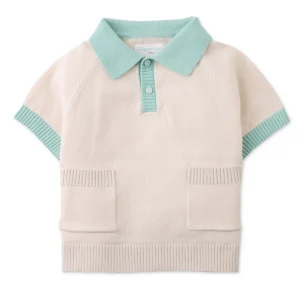 Gingersnaps - knitted polo Vico - crème
