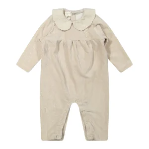 Two You Label - velvet rib jumpsuit Vinny - oat