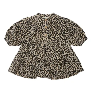 Tocoto Vintage - velvet dress - animal print