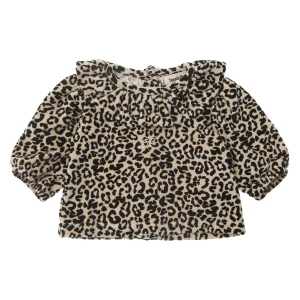 Tocoto Vintage - velvet top - animal print