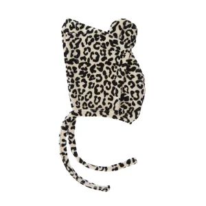 Tocoto Vintage - velvet bonnet - animal print