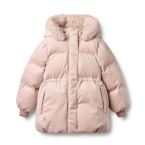 Wheat - puffer jack Lullu - rose powder