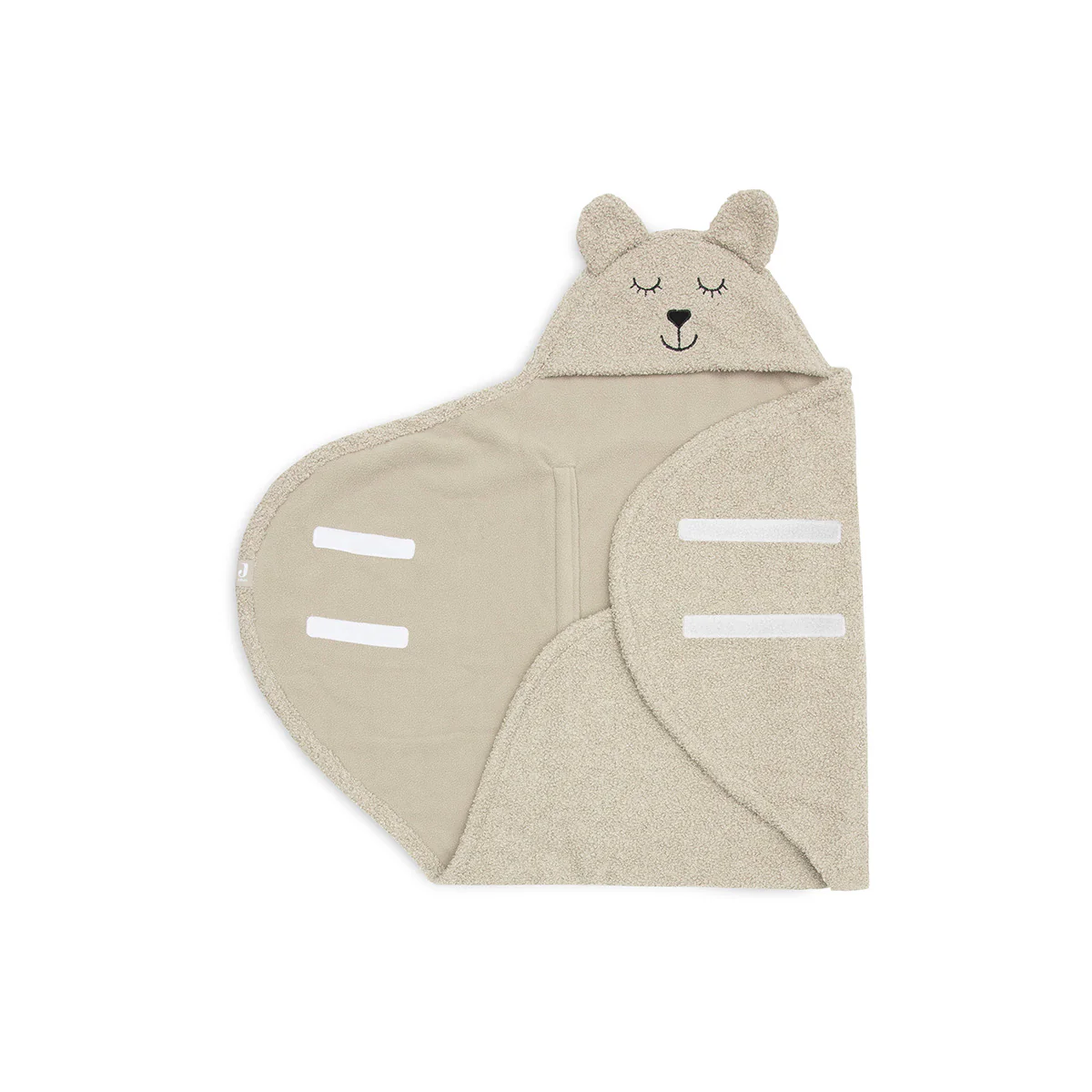 Jollein - wikkeldeken Bear - olive green