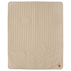 Zusss Deken met stiksels - 80x100cm - Leem