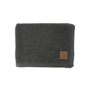 Zusss Gebreid Wiegdeken - Grafietgrijs