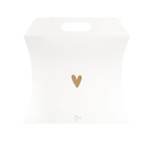 Zusss Kadoverpakking - Hartje - Wit
