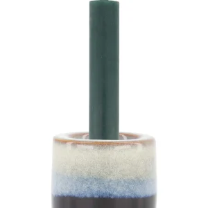 Zusss Kandelaar Glazuur - Zwart/Zand