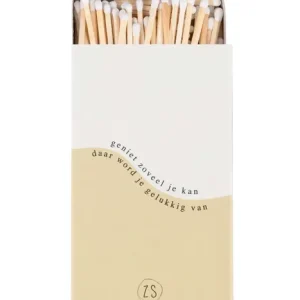 Zusss Lucifers - Geniet zoveel je kan - Kaki/Zand