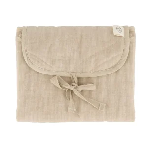 Zusss Verschoonmatje Konijntjes - Leem/Chocoladebruin