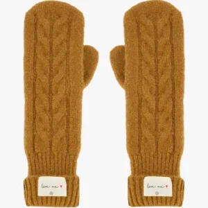 Zusss Wanten met kabel - Camel