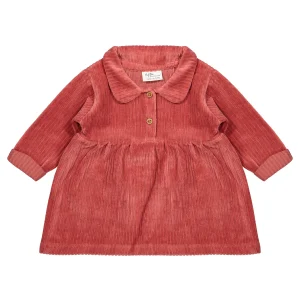 Riffle Amsterdam - corduroy dress Amalia - pink