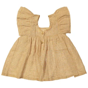 Riffle Amsterdam - dress Amber - camel brown square