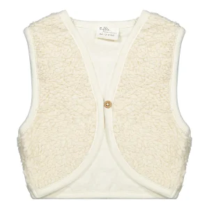 Riffle Amsterdam - teddy gilet Babou - offwhite